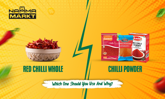 Red Chilli Whole Vs Powder
