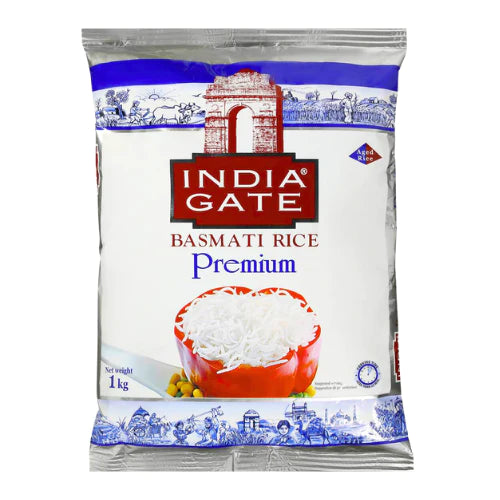 India Gate Premium Basmati Rice 5kg + 10% extra